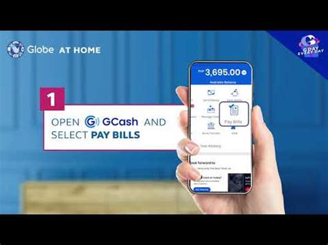 glbe.co/billpay|4 Easy Steps to Pay your Globe At Home bill with GCash.